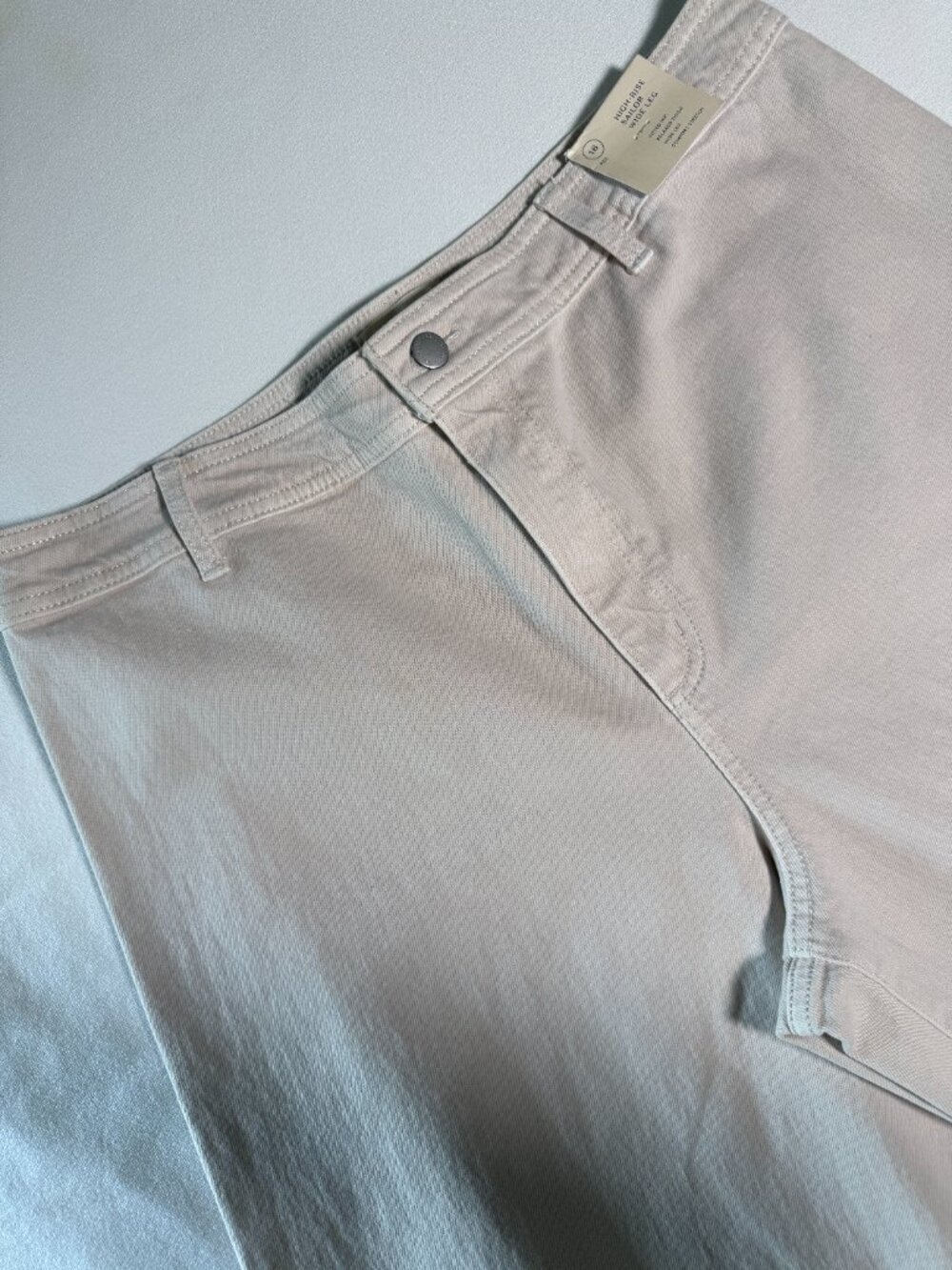Universal Thread Sailor Wide Leg Jeans Beige Size 14R